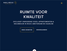 Tablet Screenshot of heulemakelaars.nl